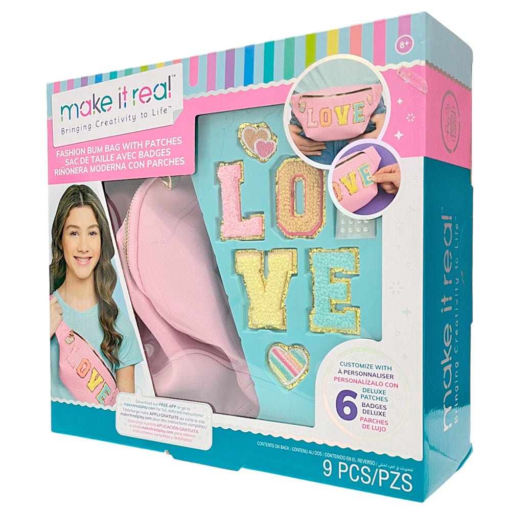 Juego Crea Bolso Bum c/Parches / Make It Real - Make It Real - Titan.com.pa - 2150108933729