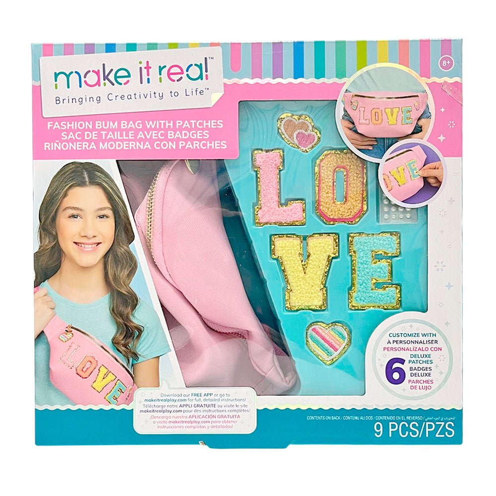 Juego Crea Bolso Bum c/Parches / Make It Real - Make It Real - Titan.com.pa - 2150108933729