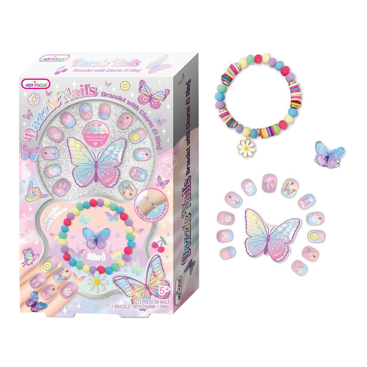 Juego Crea Pulsera Mariposa / Hot Focus - Hot Focus - Titan.com.pa - 842817060965