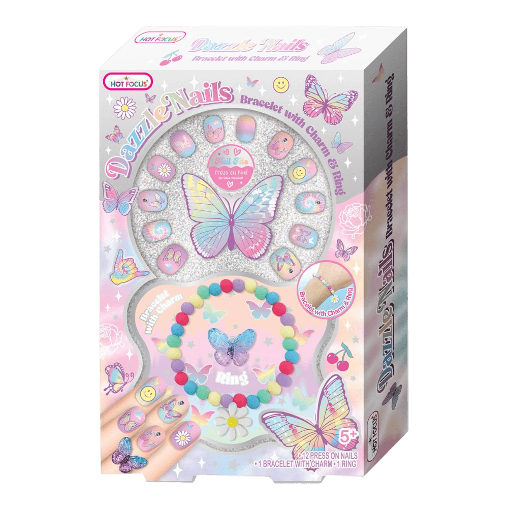 Juego Crea Pulsera Mariposa / Hot Focus - Hot Focus - Titan.com.pa - 842817060965