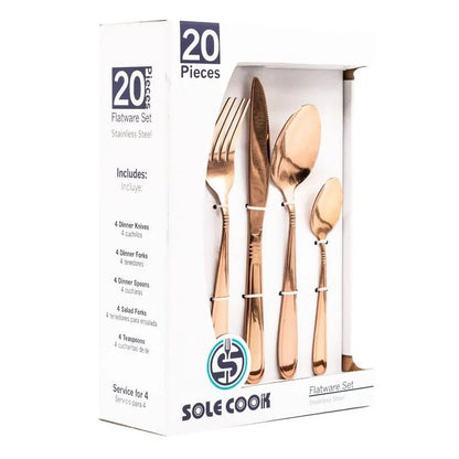 Juego de Cubiertos Home Elegance 20 Piezas - Home Elegance - Titan.com.pa - 2100000434152