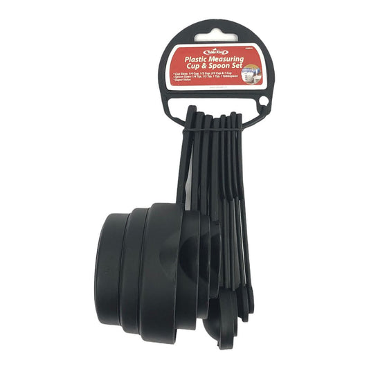 Juego de Cucharas Jc Sales para Medir 8 Piezas - Negro