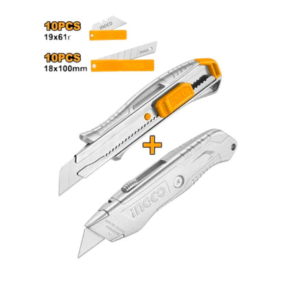 Juego de exactos Ingco con repuestos / 22 piezas - Ingco - Titan.com.pa - 6941640183248