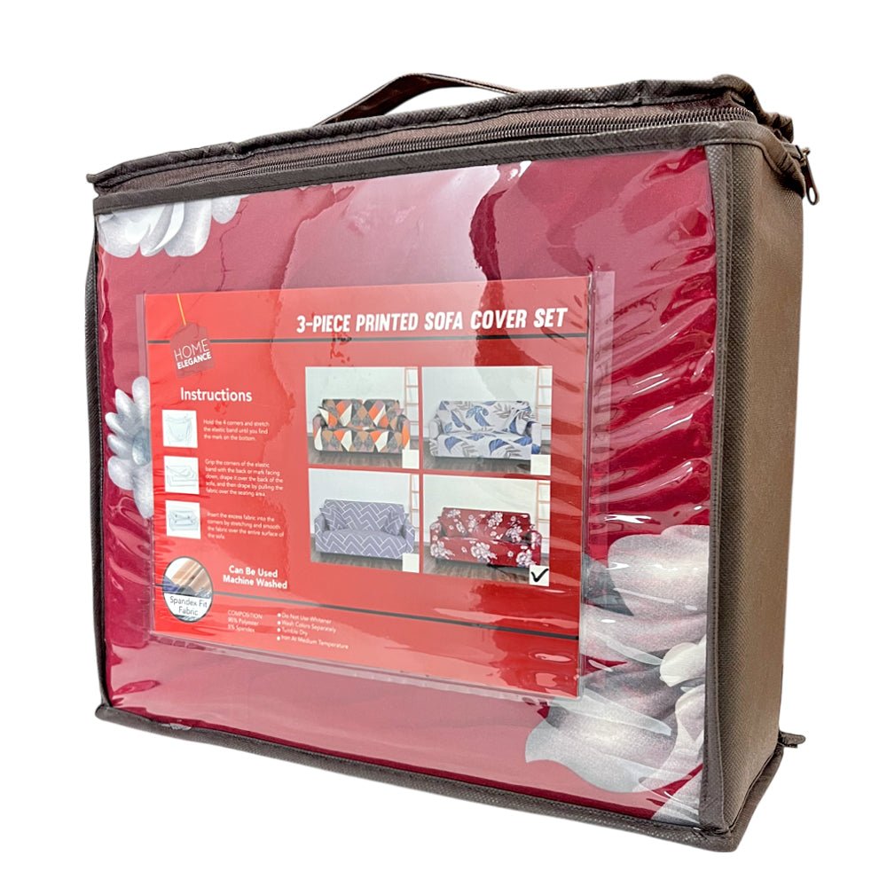 Juego De Fundas De Sofá Home Elegance Estampadas 3 Piezas/Surtido - Home Elegance - Titan.com.pa - 2100000558247