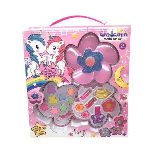 Juego de Maquillaje Con Diseño de Flor