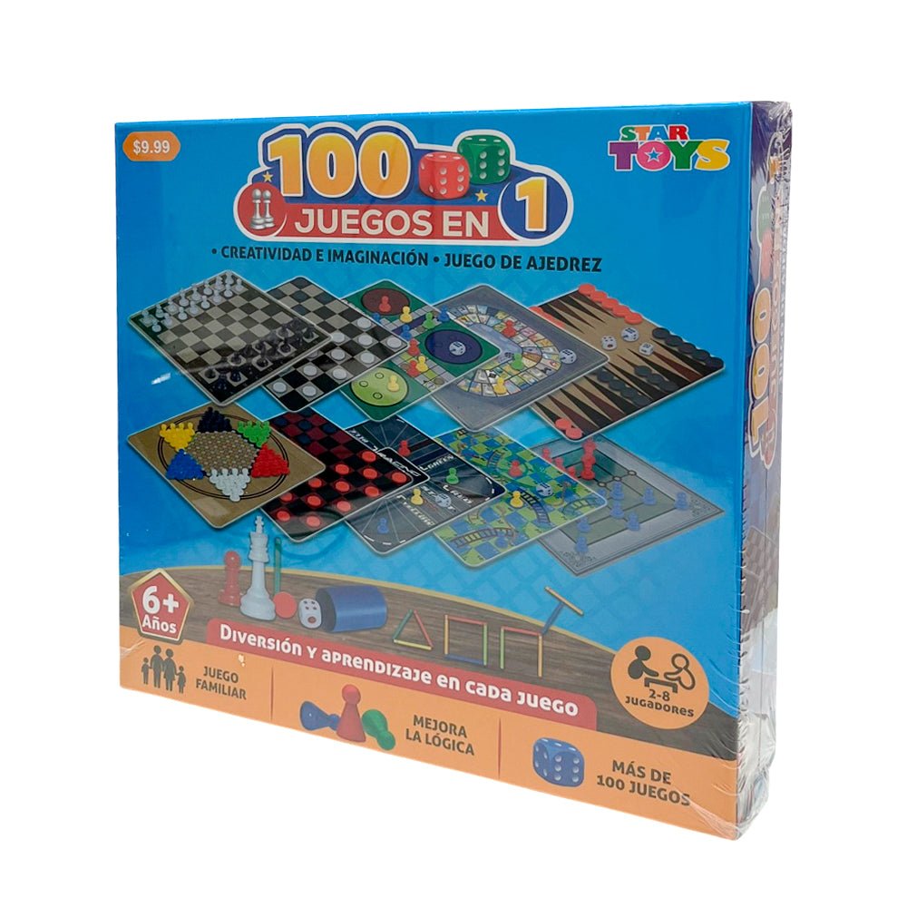Juego De Mesa 10 En 1 - Star Toys
