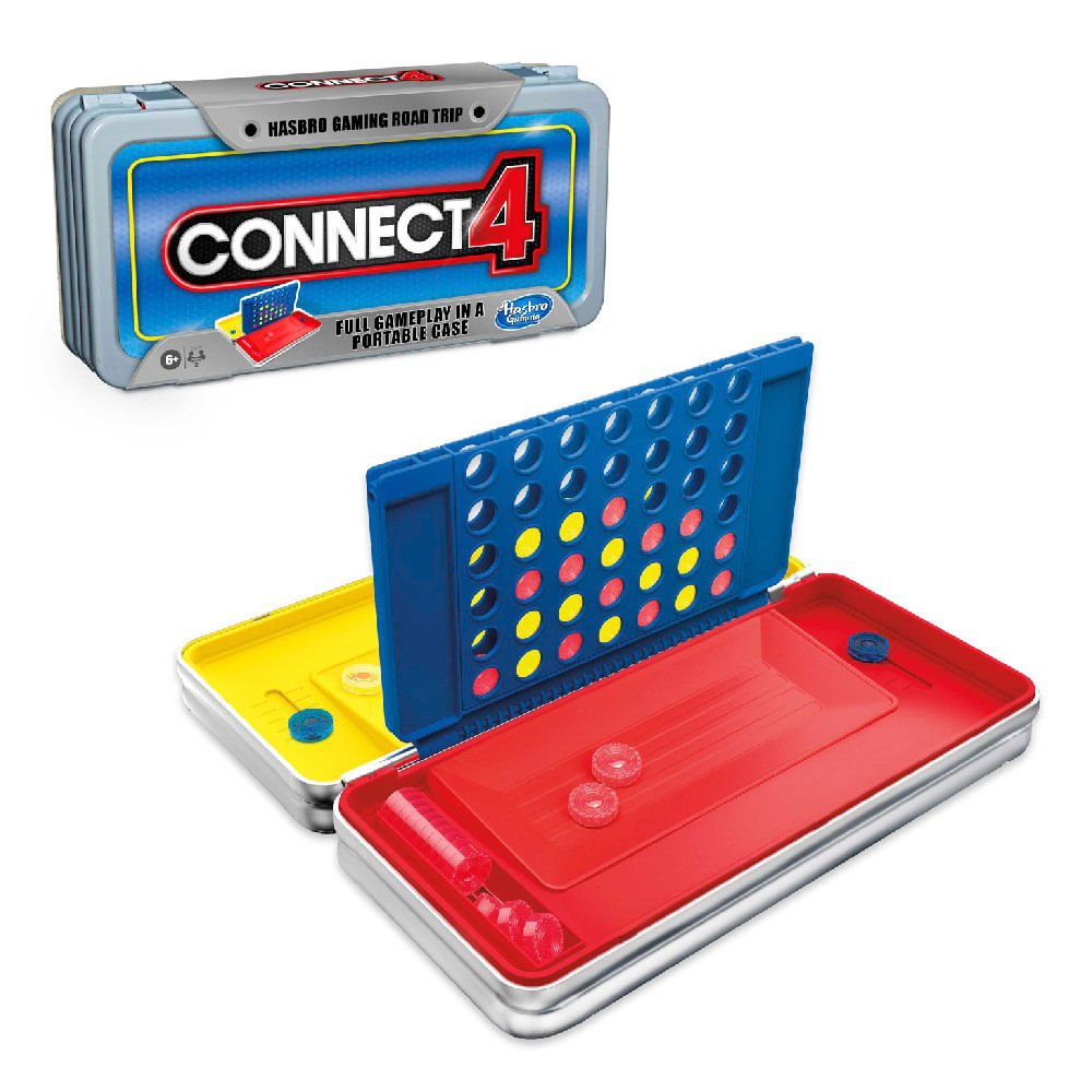 Juego De Mesa Connect 4 Portatil Hasbro