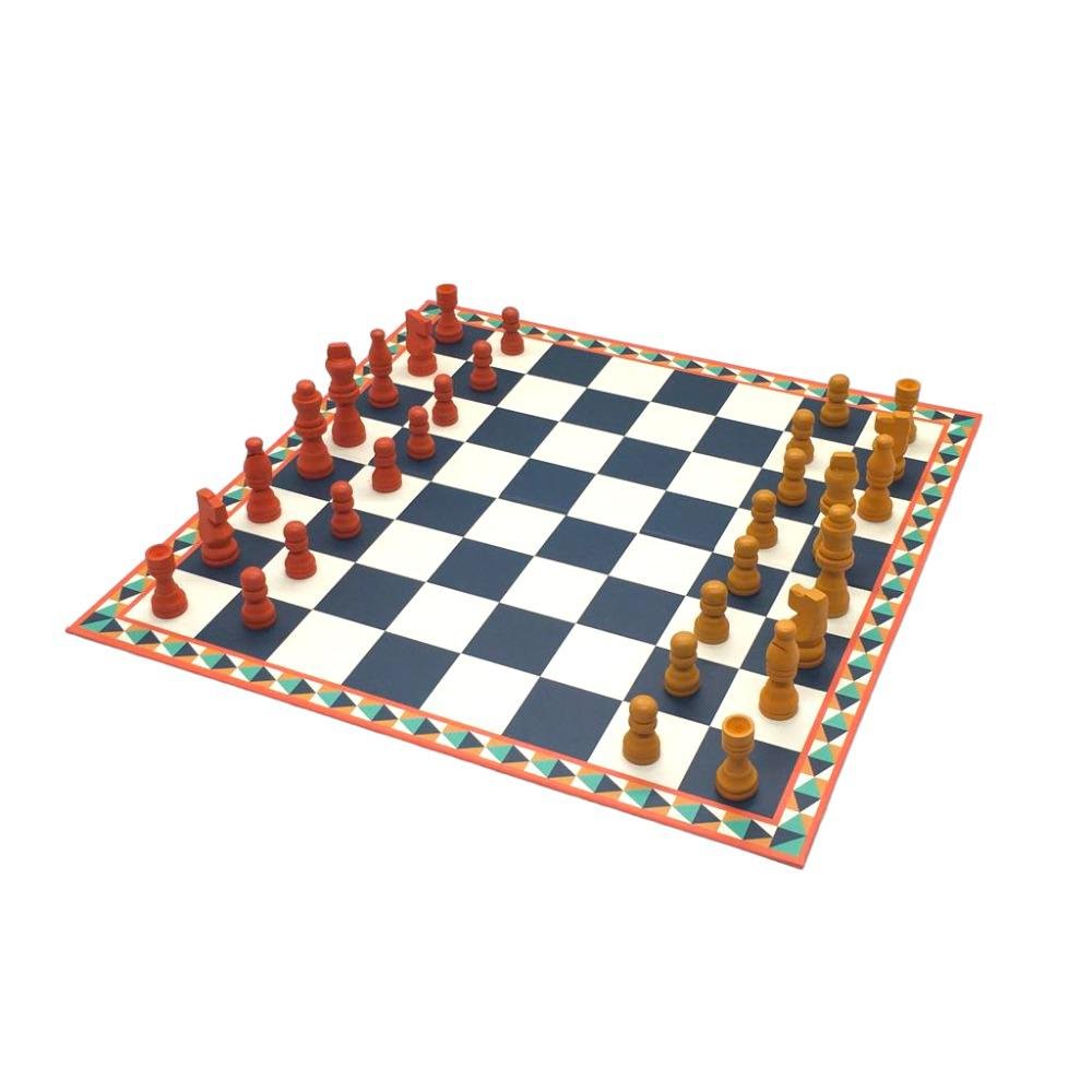 Juego De Mesa de Ajedrez y Damas