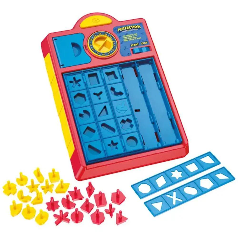 Juego Perfection con formas y bandeja