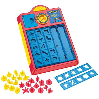 Juego Perfection con formas y bandeja