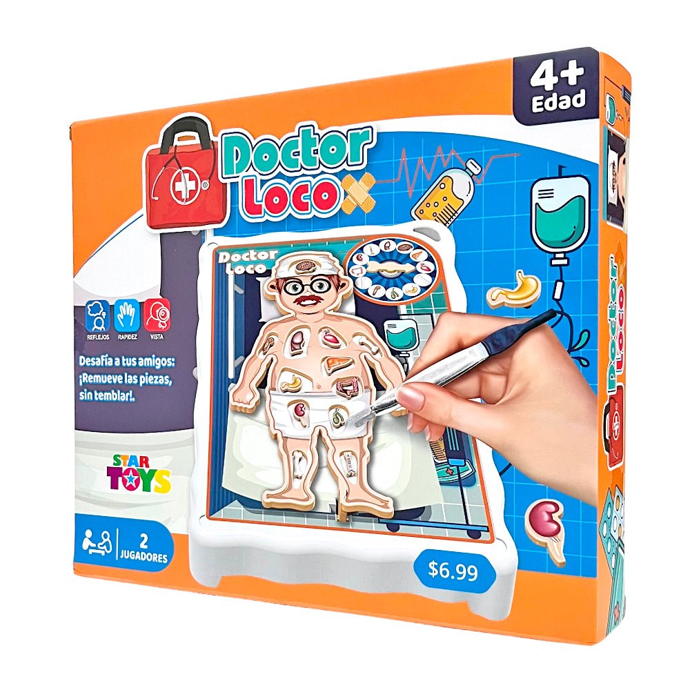 Juego De Mesa Doctor Loco Star Toys - Star Toys - Titan.com.pa - 2100000210978