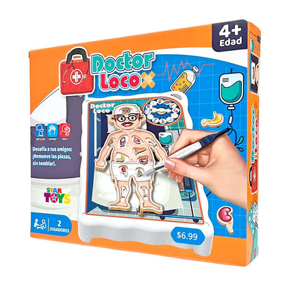 Juego De Mesa Doctor Loco Star Toys - Star Toys - Titan.com.pa - 2100000210978