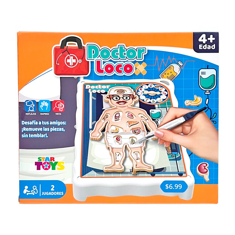 Juego De Mesa Doctor Loco Star Toys - Star Toys - Titan.com.pa - 2100000210978