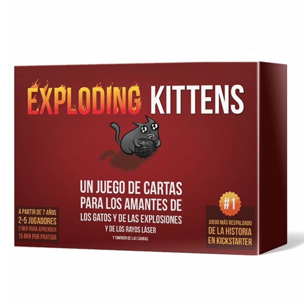 Juego de Mesa Exploding Kittens - Exploding Kittens