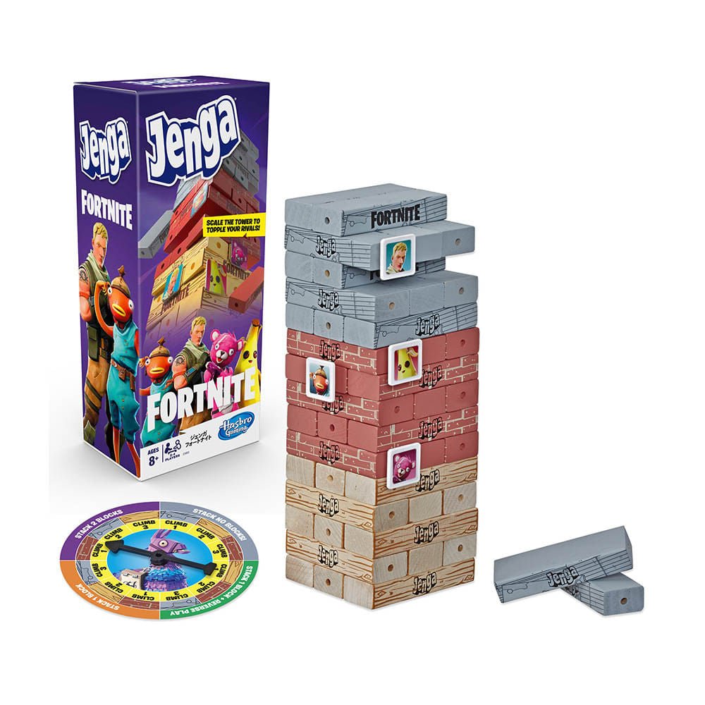 Juego de Mesa Jenga Fortnite Hasbro