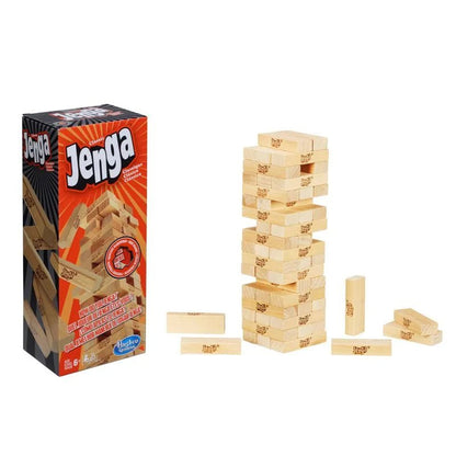 Juego De Mesa Jenga Hasbro Clásico - Hasbro Games - Titan.com.pa - 653569833994