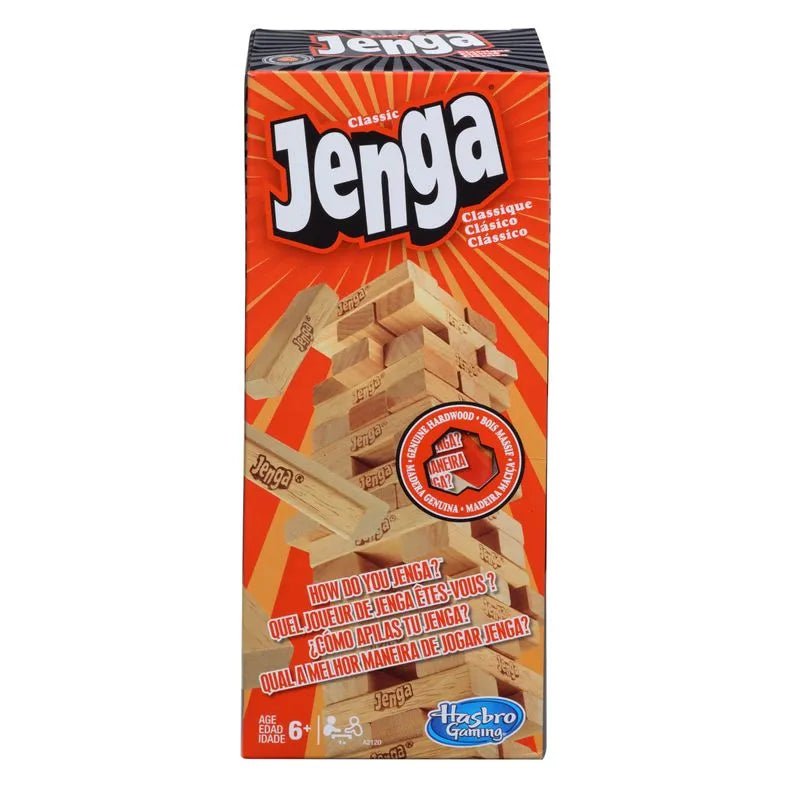 Juego De Mesa Jenga Hasbro Clásico - Hasbro Games - Titan.com.pa - 653569833994