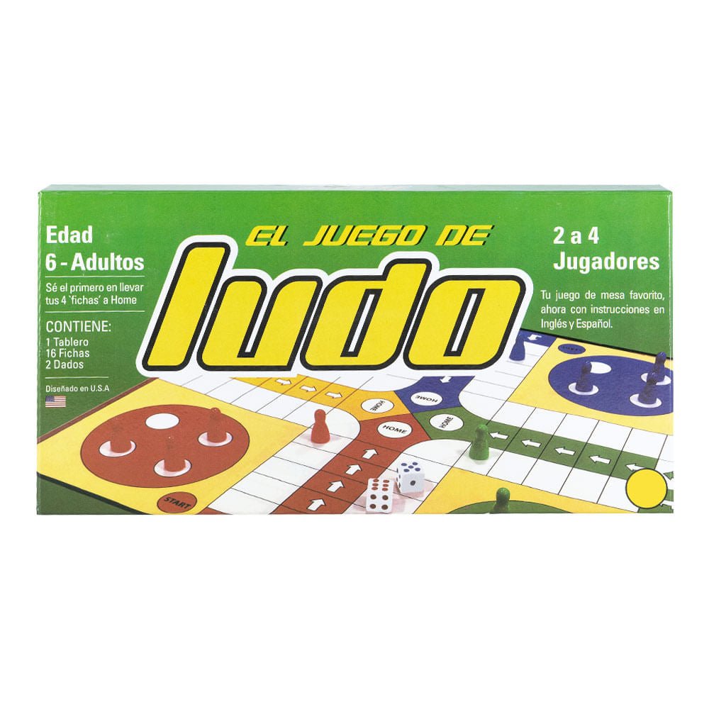 Juego de Mesa Ludo Star Toys 2 a 4 Jugadores