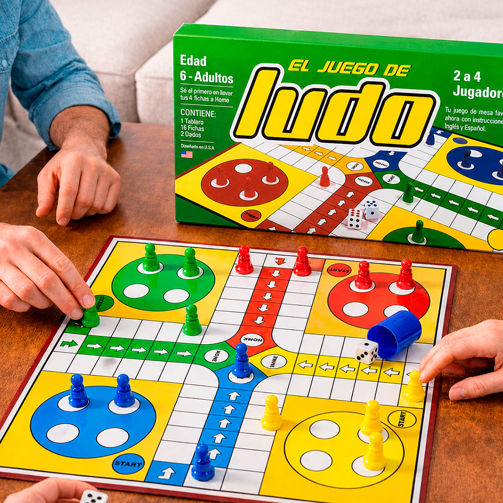 Juego de Mesa Ludo Star Toys 2 a 4 Jugadores