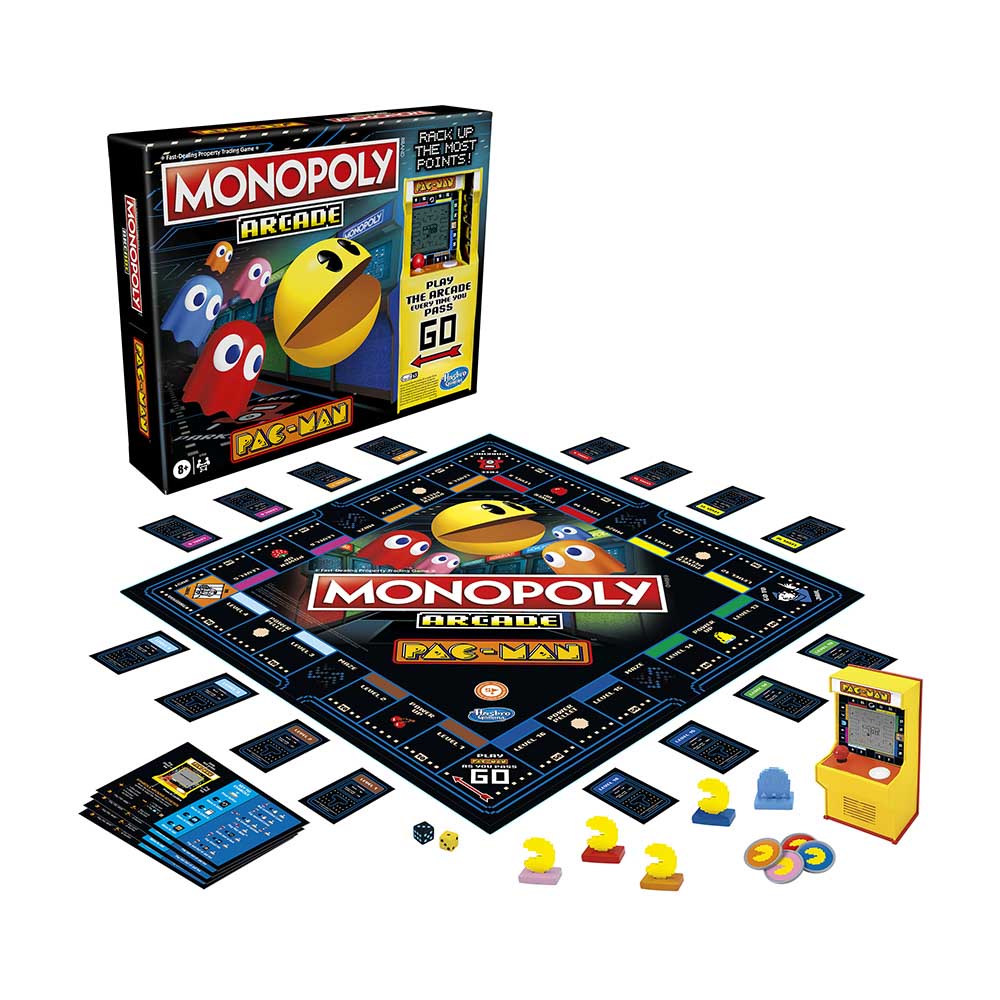 Juego de Mesa Monopolio Arcade Pac-Man
