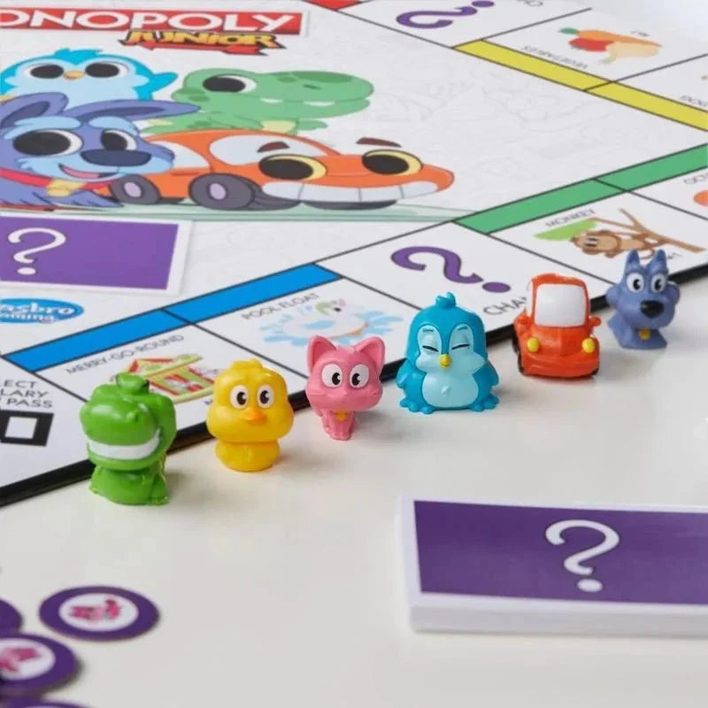 Juego de Mesa Monopolio Junior 2 en 1 - Monopolio - Titan.com.pa - 195166223797