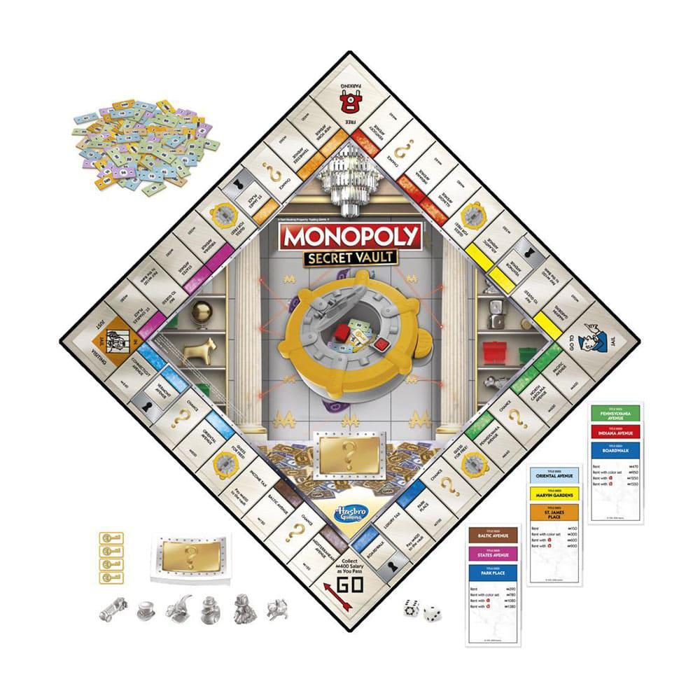 Juego de Mesa Monopolio Secret Vault