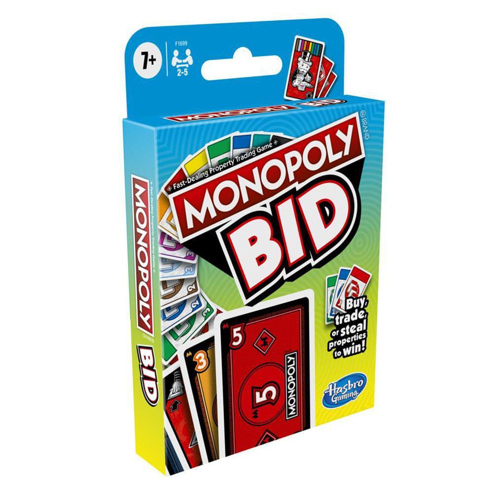 Juego de Mesa Monopolio Subasta Bid