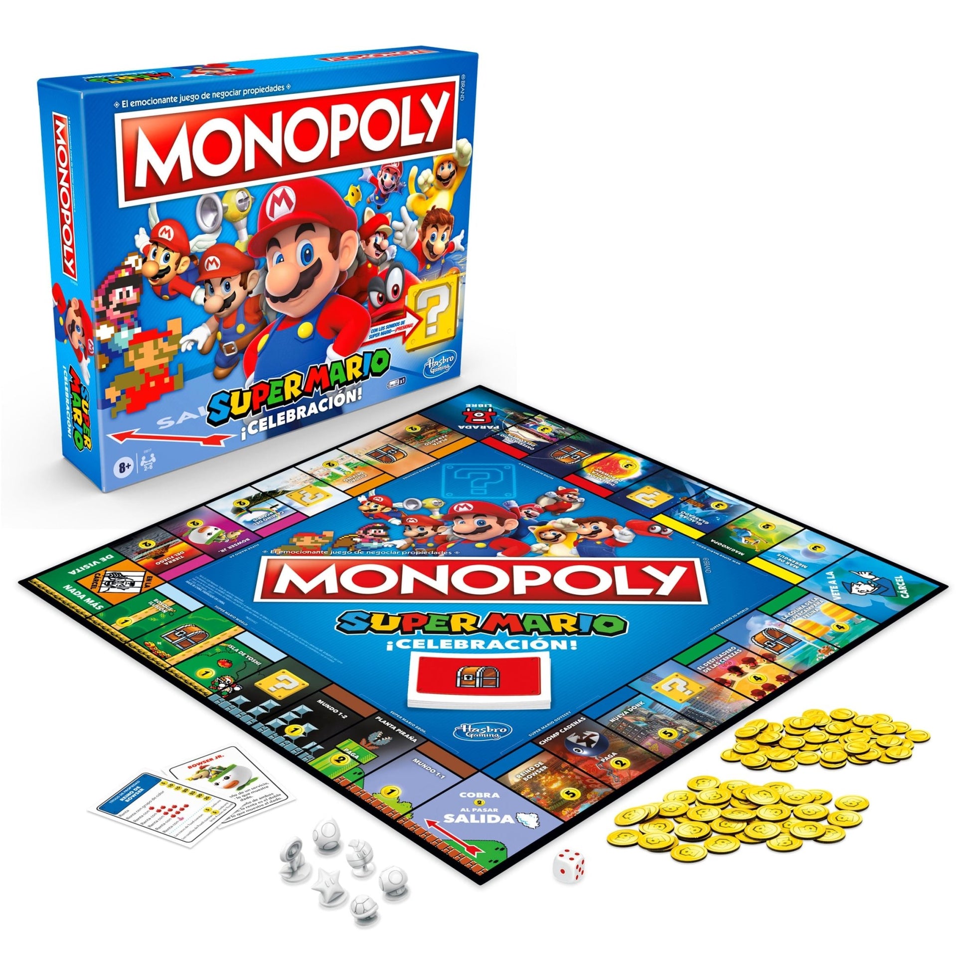 Juego de Mesa Monopolio Super Mario Celebration