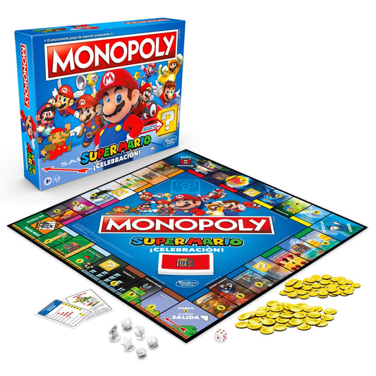 Juego de Mesa Monopolio Super Mario Celebration