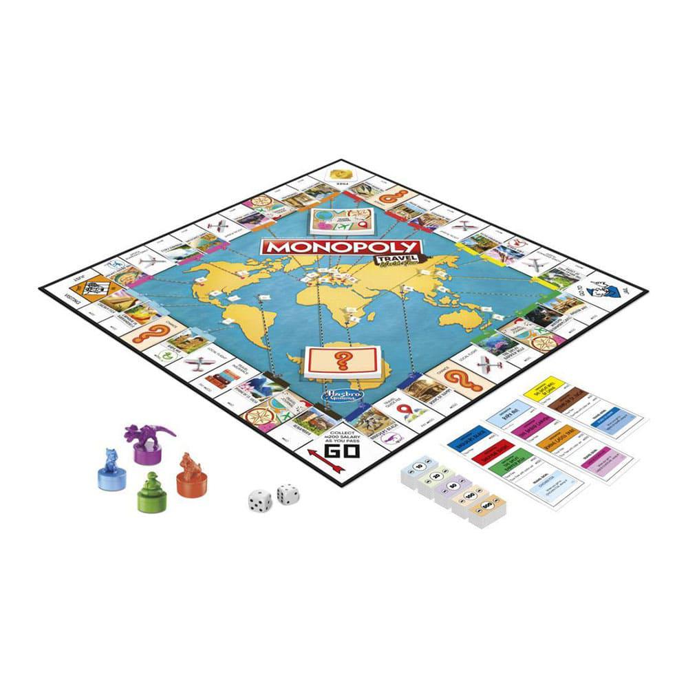 Juego de Mesa Monopolio Travel World Tour