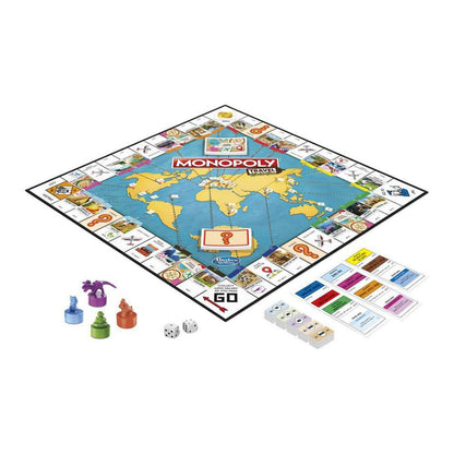Juego de Mesa Monopolio Travel World Tour