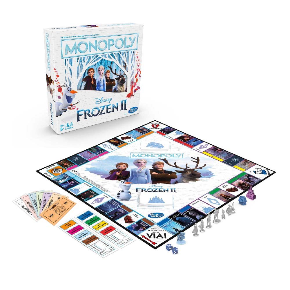 Juego De Mesa Monopoly Disney Frozen 2