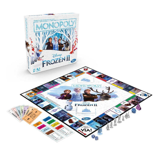 Juego De Mesa Monopoly Disney Frozen 2