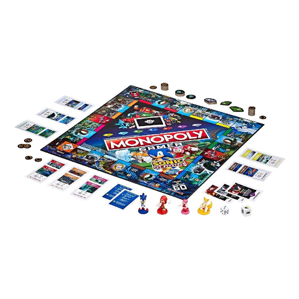 Juego De Mesa Monopoly Gamer Sonic