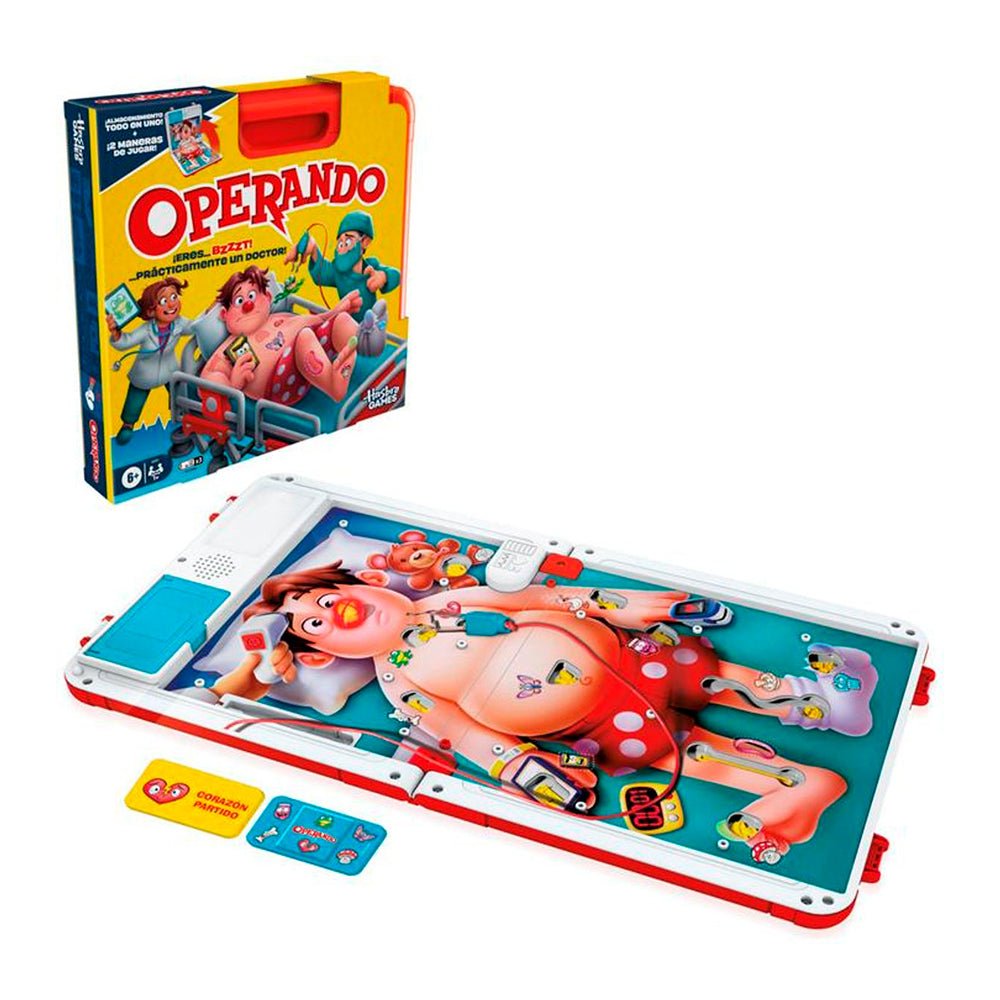 Juego De Mesa Operando Hasbro Games - Operation - Titan.com.pa - 195166288710