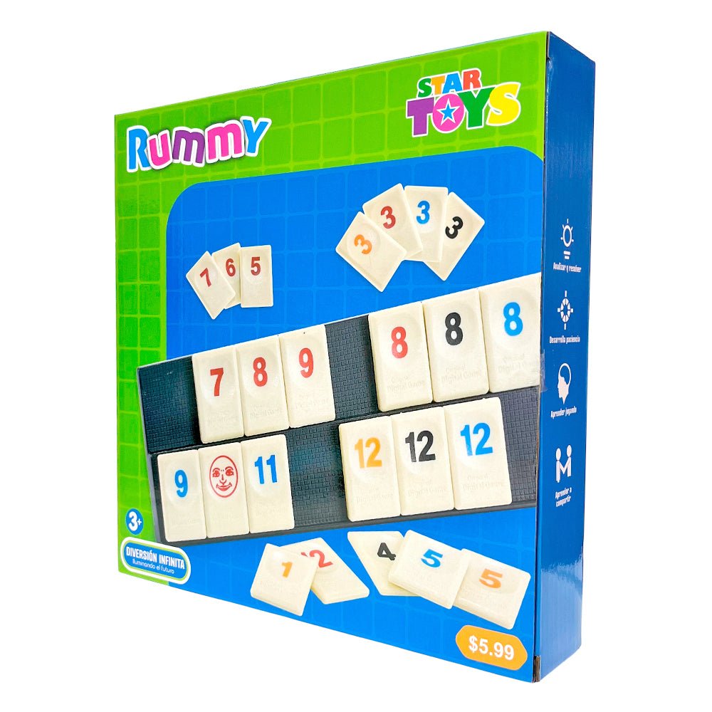 Juego de Mesa Rummy / Star Toys | Titan.com.pa