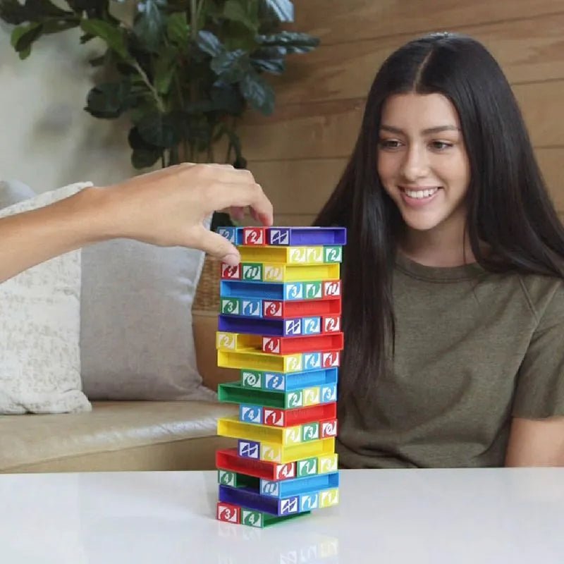 Juego De Mesa UNO Stacko - Uno - Titan.com.pa - 74299435355