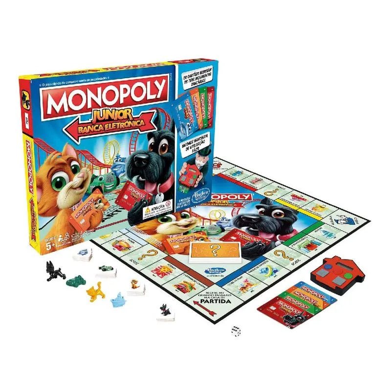 Juego De Monopolio Junior Banco Electrónico - Monopolio - Titan.com.pa - 630509652846
