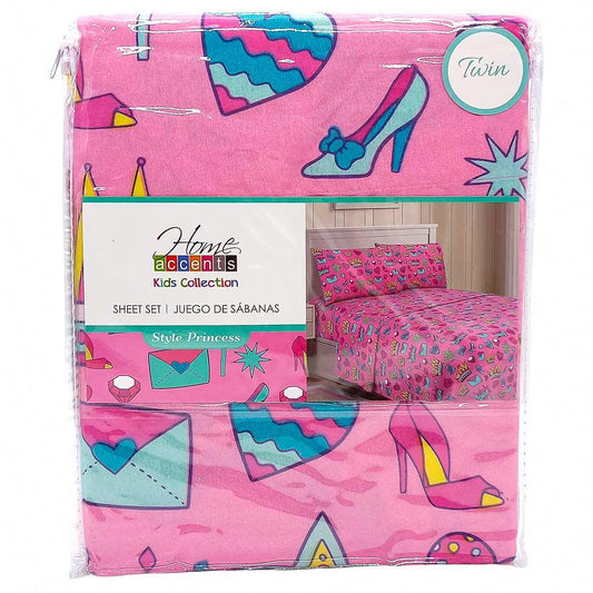 Juego de Sábana Home Accents Style Princess - Twin