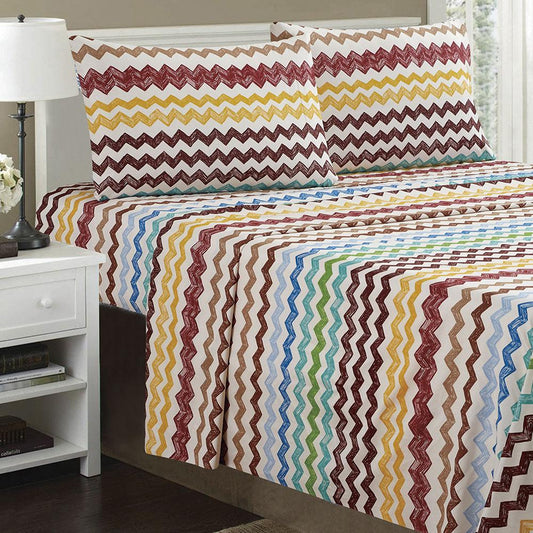 Juego de Sábanas Home Accents Estampado - King