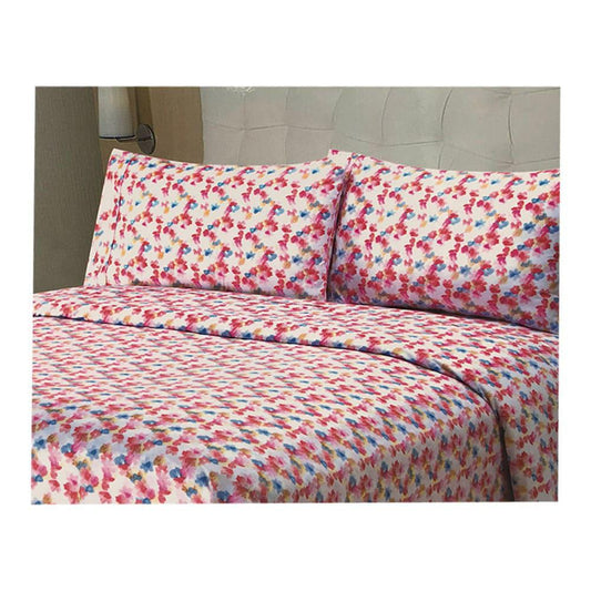 Juego de Sábanas Spa Lush Eden Estampado - Full