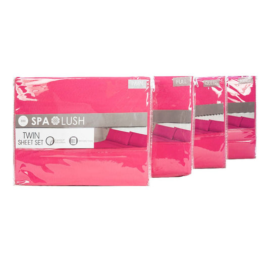 Juego De Sábanas Spa Lush Liso - Full