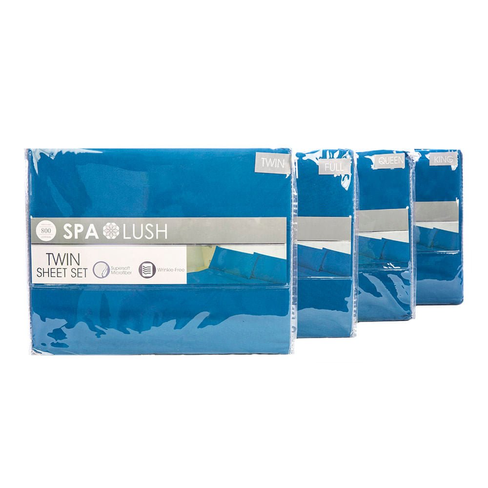 Juego De Sábanas Spa Lush Liso - King