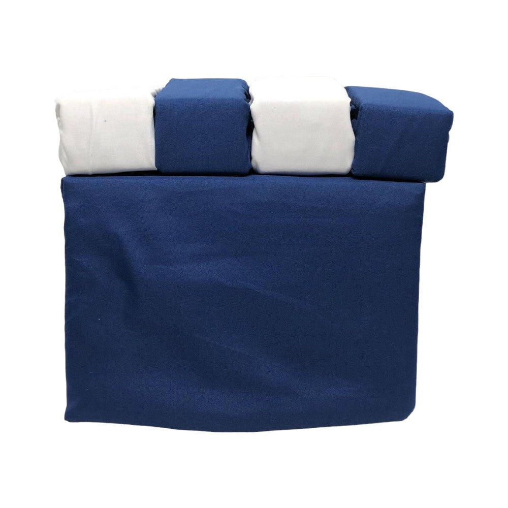 Juego de Sábanas Twin Simple Elegance de 6 Piezas - Azul Marino - SIMPLE ELEGANCE - Titan.com.pa - 650066855016