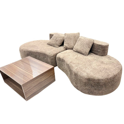 Juego De Sala 4 Puestos Brown Elements Furniture - Elements Furniture - Titan.com.pa - 2100001524586