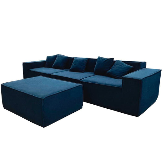 Juego de Sala L Modasi - 3 Puestos / Dark Blue - Modasi - Titan.com.pa - 2100001007706