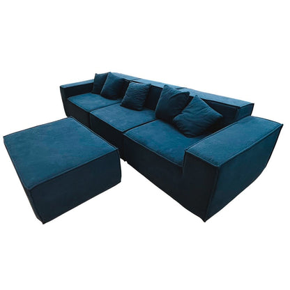Juego de Sala L Modasi - 3 Puestos / Dark Blue - Modasi - Titan.com.pa - 2100001007706