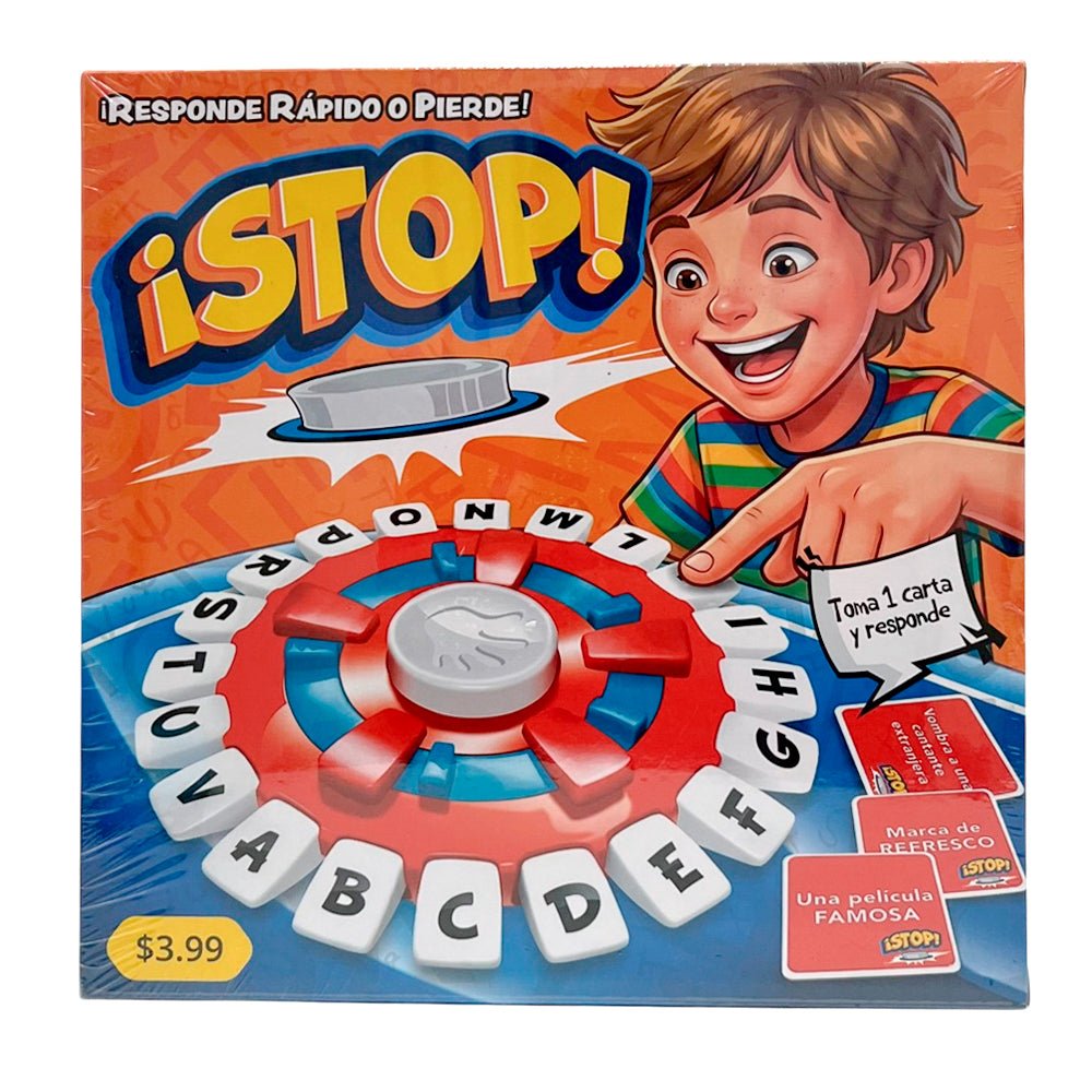 Juego De ¡Stop! Responde Rápido O Pierde - Star Toys