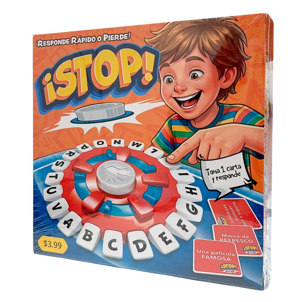 Juego De ¡Stop! Responde Rápido O Pierde - Star Toys