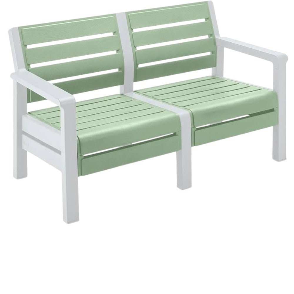 Juego De Terraza 4 Piezas Verde Salvia/Blanco Rimax - Rimax - Titan.com.pa - 7705152142563